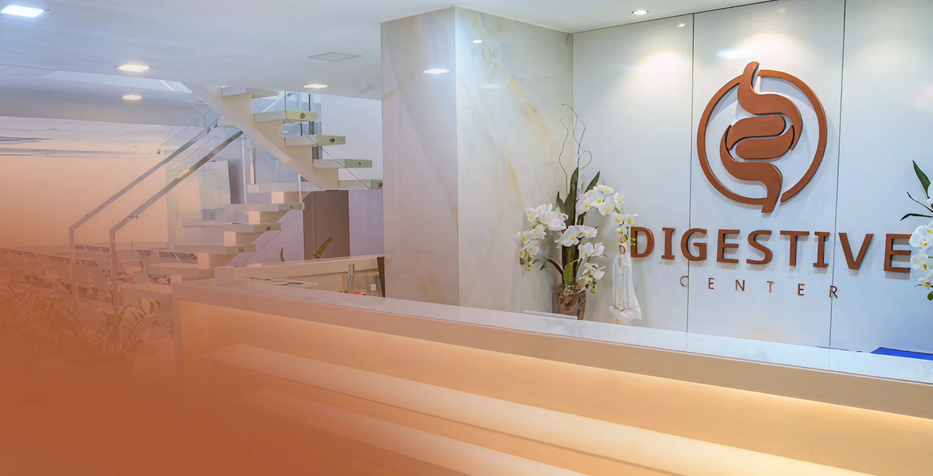 Recepção da Digestive Center
