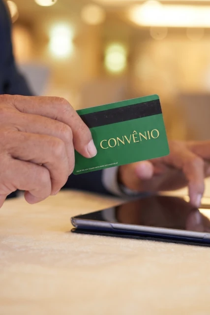 Ampla Rede de Convênios